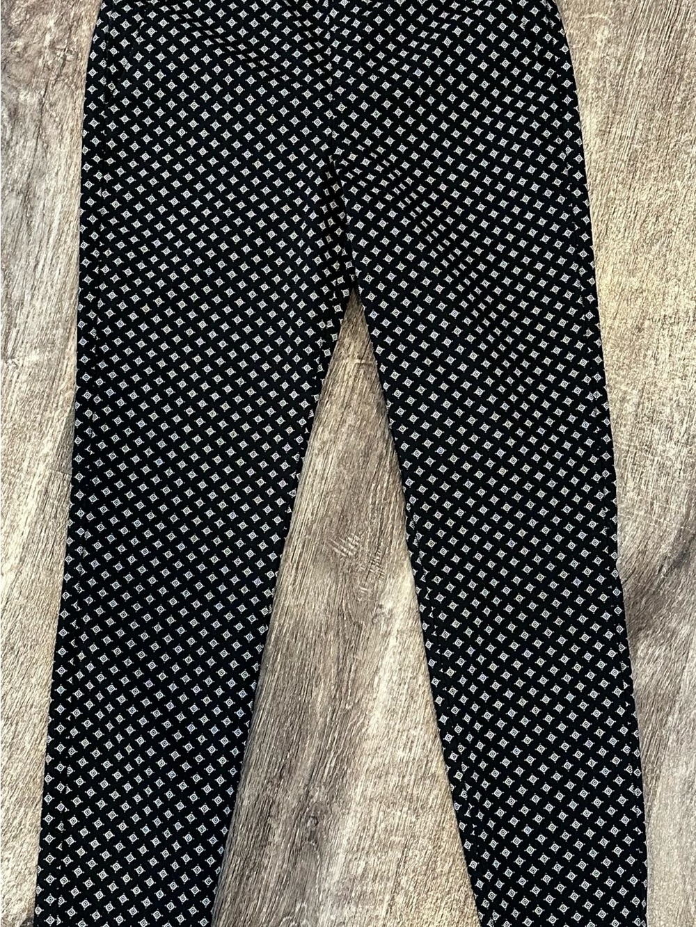 Maurices Black Geometric Dress Pants ***Size Medium-Reg***